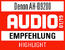 Audio Empfehlung Highlight Award AH-D9200