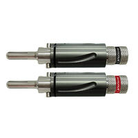 BANANA PLUGS BLS500 SILVER/SET OF 4